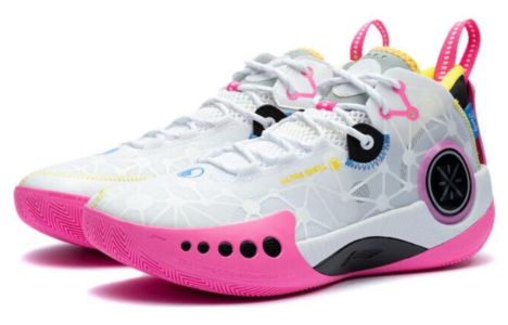 Li-Ning Wade Shadow 3 'White Black Pink' ABPT065-3 sold by KicksCrew