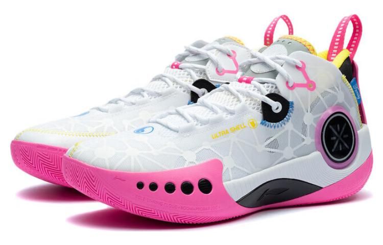 Li-Ning Wade Shadow 3 'White Black Pink' ABPT065-3 sold by KicksCrew product image thumbnail 3