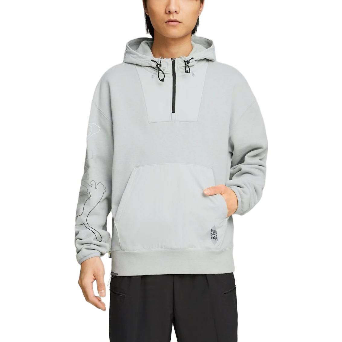 Puma X Perks And Mini Hoodie 'Grey' 538812-10 sold by KicksCrew product image thumbnail 3