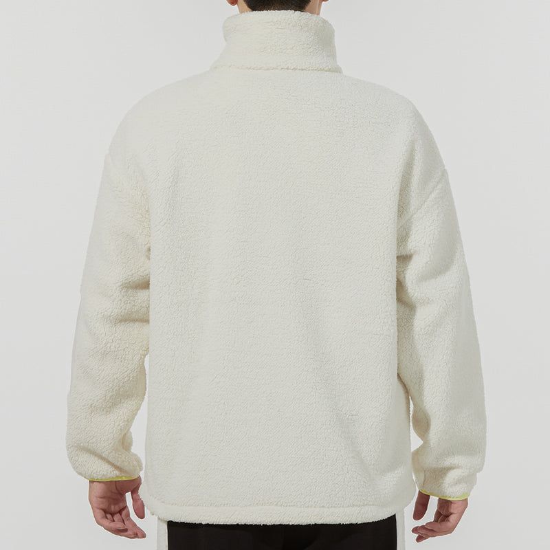 Puma Sherpa Bonded Jacket 'White Yellow' 534930-93 sold by KicksCrew product image thumbnail 4