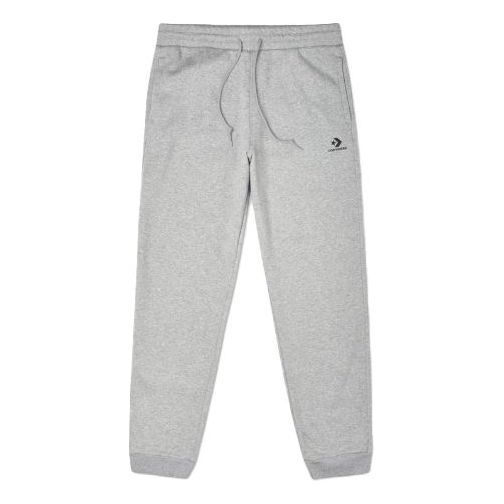 Converse Go To Star Chevron Standard-Fit Fleece Sweatpants 'Grey' 10019925-A02 sold by KicksCrew