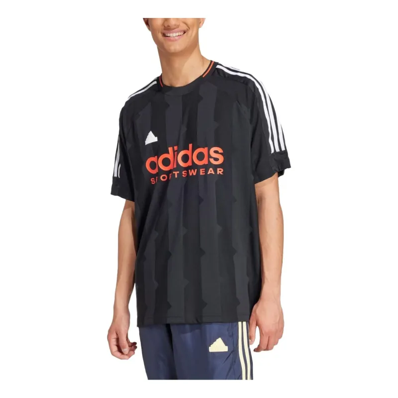 adidas House of Tiro Jacquard Jersey 'Black' IW3586 sold by KicksCrew