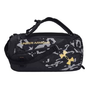 Under Armour Contain Duo Duffle Bag 'Black Grey Camo' 1361226-002 sold by KicksCrew