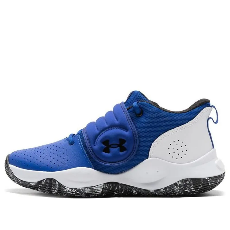 (GS) Under Armour Zone BB 'Royal White' 3024262-400 sold by KicksCrew