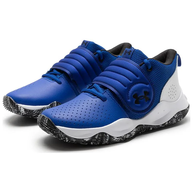 (GS) Under Armour Zone BB 'Royal White' 3024262-400 sold by KicksCrew product image thumbnail 3