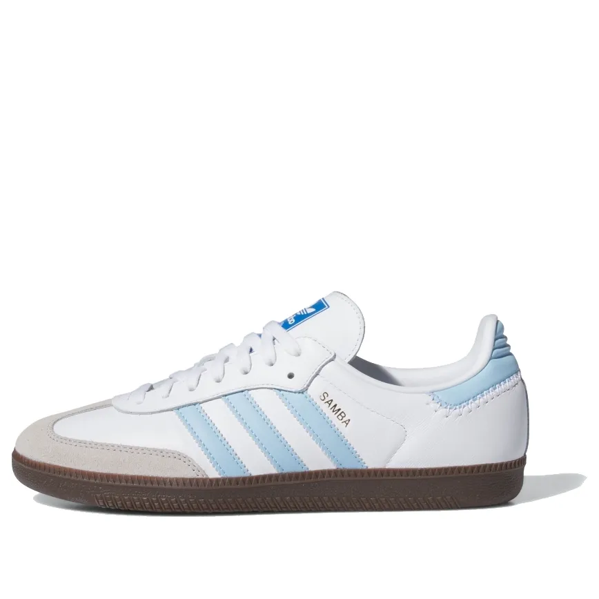 adidas Samba OG 'Cloud White Light Blue' JI2003 sold by KicksCrew