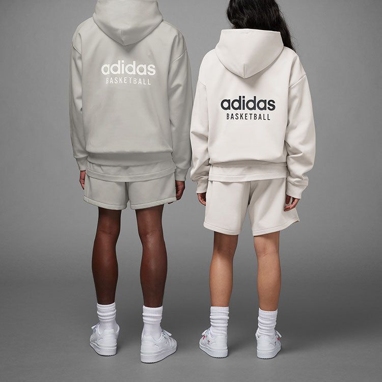 adidas Basketball Hoodie 'Grey' IA3438 sold by KicksCrew product image thumbnail 4