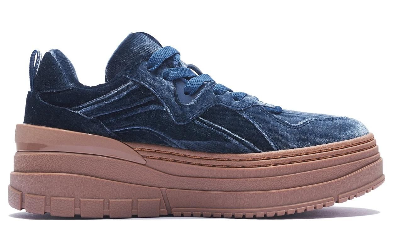 (WMNS) Li-Ning Platform High Top 'Smoke Blue' AGCS302-1 sold by KicksCrew product image thumbnail 2