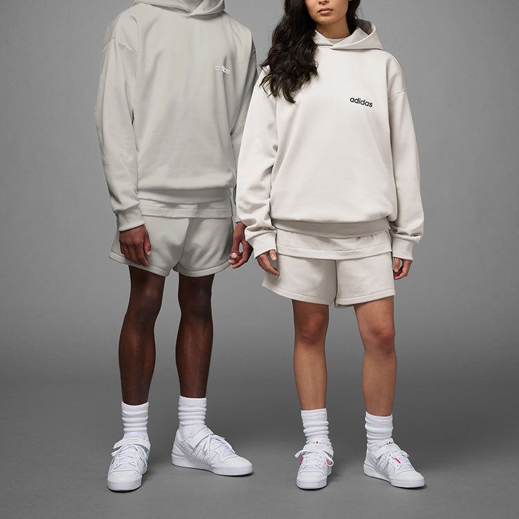 adidas Basketball Hoodie 'Grey' IA3438 sold by KicksCrew product image thumbnail 3