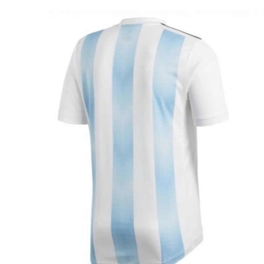 adidas Argentina 2018 Authentic Home T-Shirt 'White Blue' BQ9329 sold by KicksCrew product image thumbnail 2