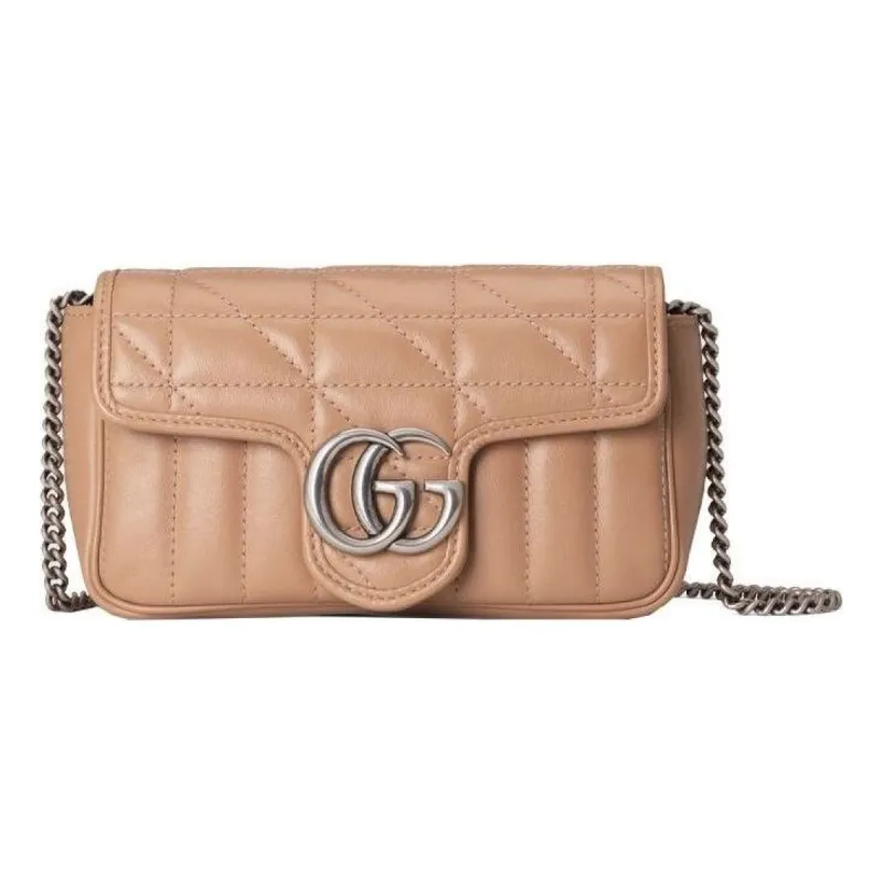 (WMNS) Gucci GG Marmont Super Mini Bag 'Camelia' 476433-DTD5N-2754 sold by KicksCrew