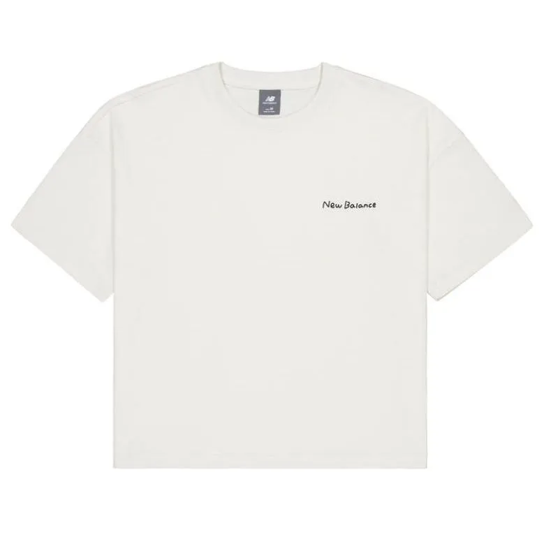 (WMNS) New Balance x Tombonia Skateboarding Graphic T-shirt 'White' AWT42321-CIC sold by KicksCrew