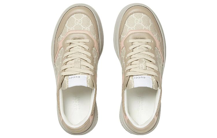 (WMNS) Gucci GG Sneaker 'Oatmeal Light Pink' 700775-UPG90-9595 sold by KicksCrew product image thumbnail 3