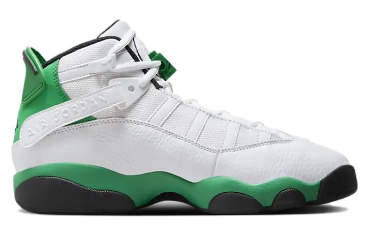 (GS) Air Jordan 6 Rings 'Lucky Green' 323419-131 sold by KicksCrew product image thumbnail 2