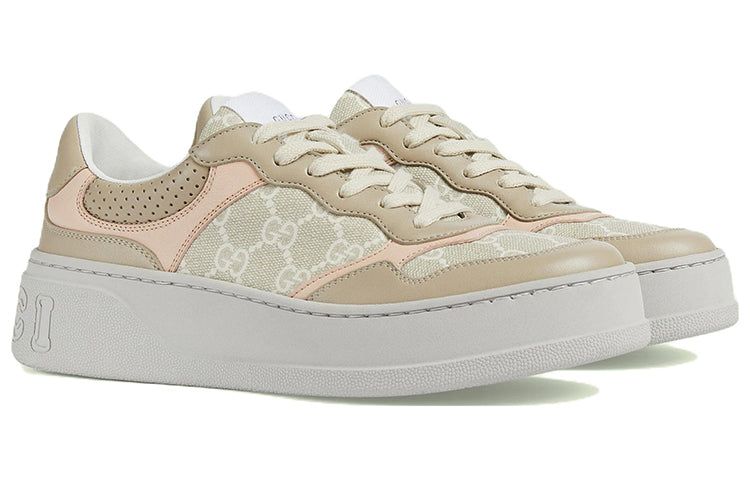 (WMNS) Gucci GG Sneaker 'Oatmeal Light Pink' 700775-UPG90-9595 sold by KicksCrew product image thumbnail 2