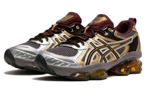 ASICS Gel Quantum Kinetic 'Carbon Pure Gold' 1203A270-021 sold by KicksCrew