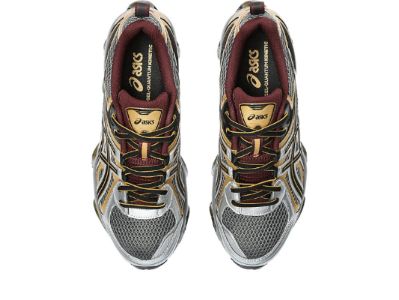 ASICS Gel Quantum Kinetic 'Carbon Pure Gold' 1203A270-021 sold by KicksCrew