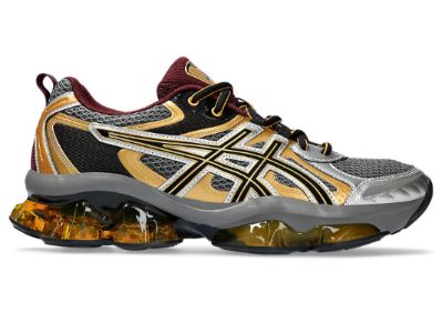 ASICS Gel Quantum Kinetic 'Carbon Pure Gold' 1203A270-021 sold by KicksCrew