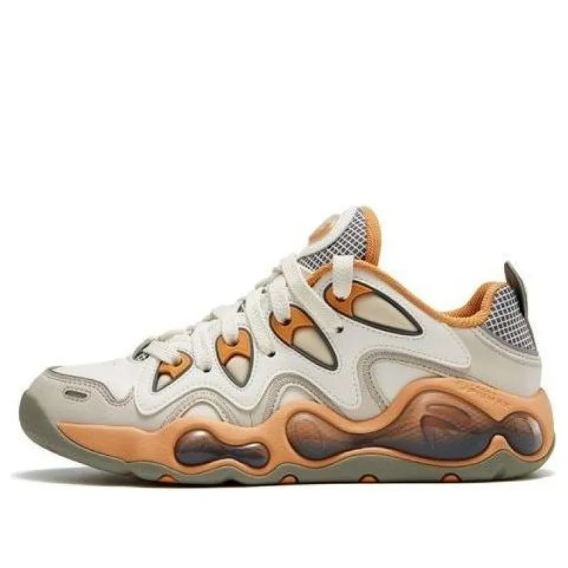 (WMNS) FILA FUSION VERTICAL Basketball Shoes 'White Orange' T12W343207FAS sold by KicksCrew