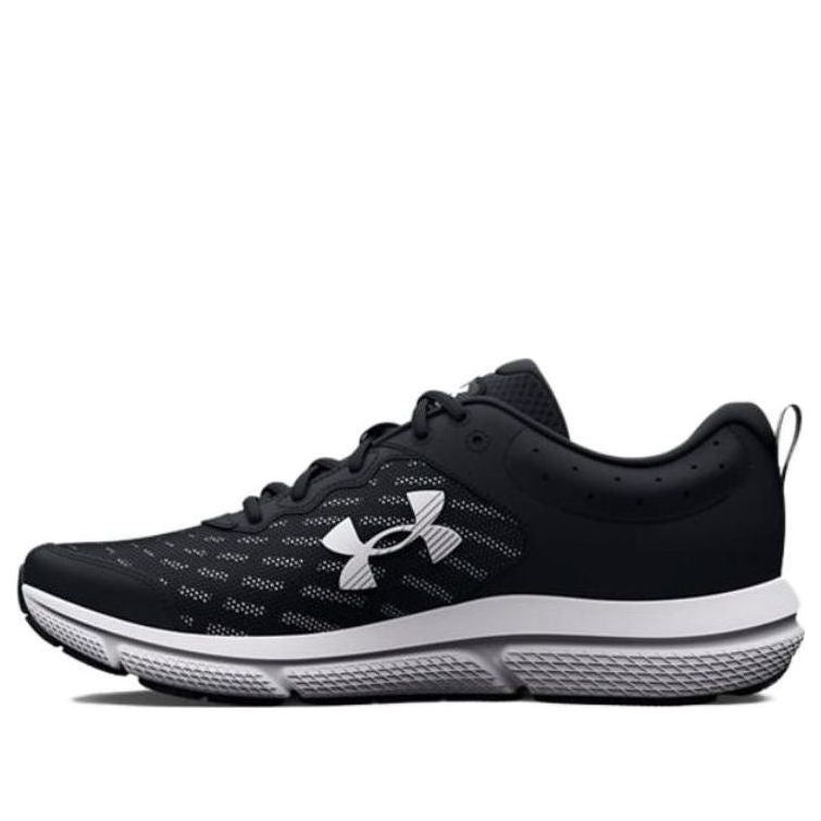 Under Armour Charged Assert 10 4E Wide 'Black White' 3026176-001 sold by KicksCrew