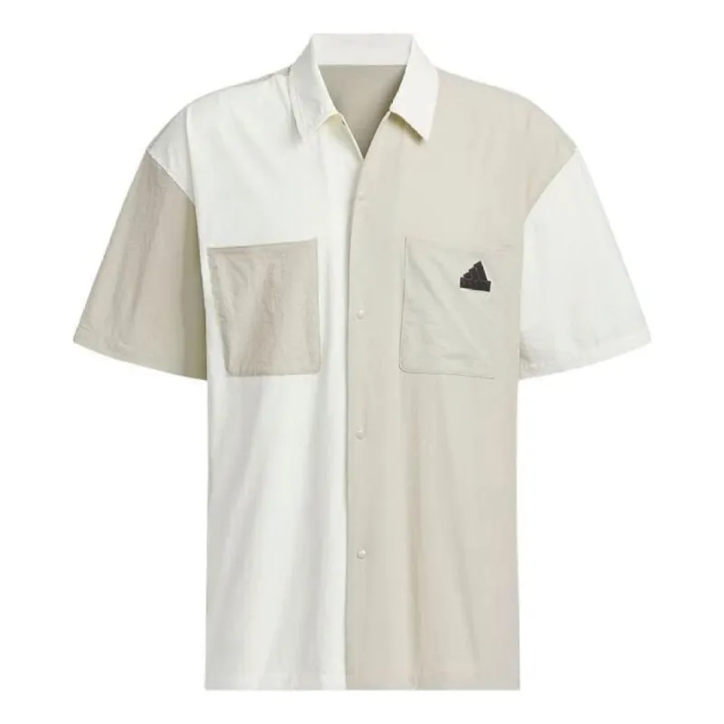 adidas Casual Shirt 'Beige White' JI9814 sold by KicksCrew