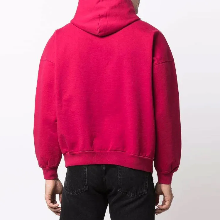 Balenciaga Est. 1917 College Logo Print Hoodie Wide Fit 'Red' 675003TLV906163 sold by KicksCrew product image thumbnail 4