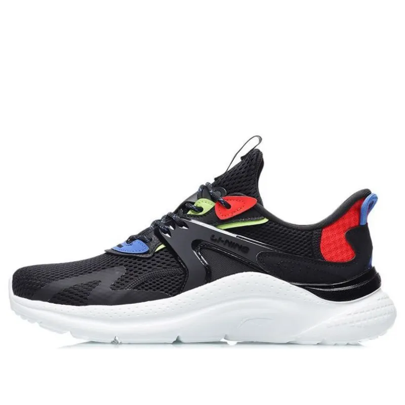 Li-Ning Clouds 'Black Red Pale Blue' AGLR033-1 sold by KicksCrew