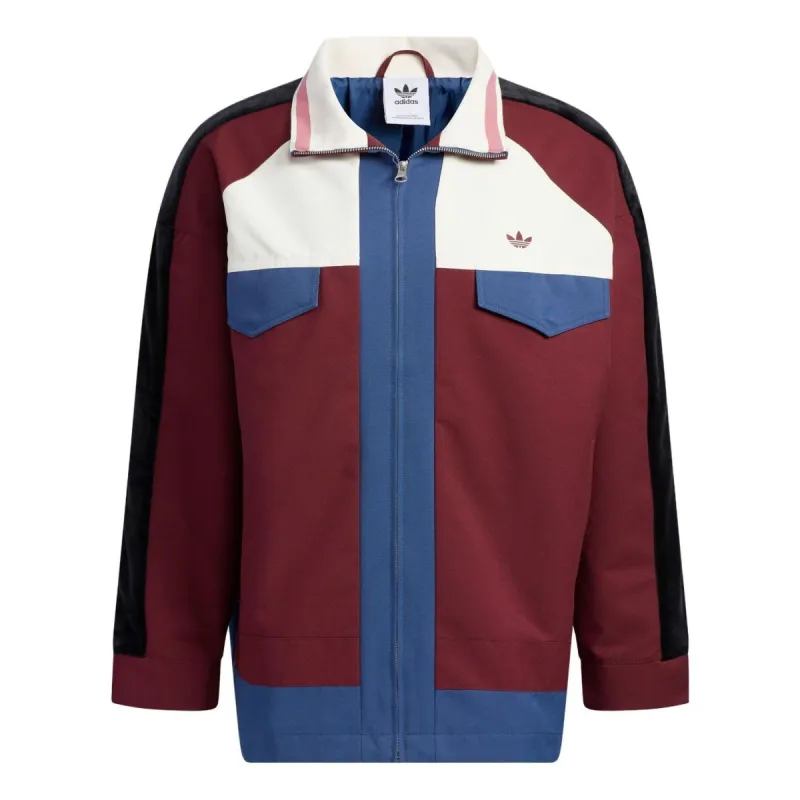 Adidas Originals Anti University Jackets 'Red Blue' HY7237 sold by KicksCrew