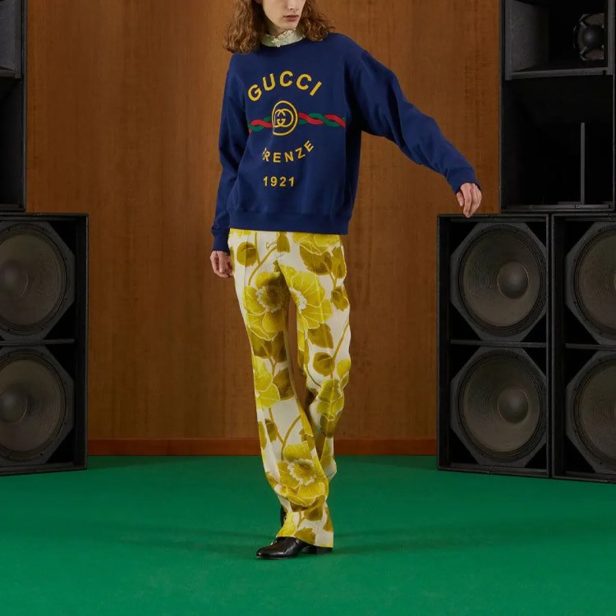 GUCCI Cotton Gucci Firenze 1921 sweatshirt 