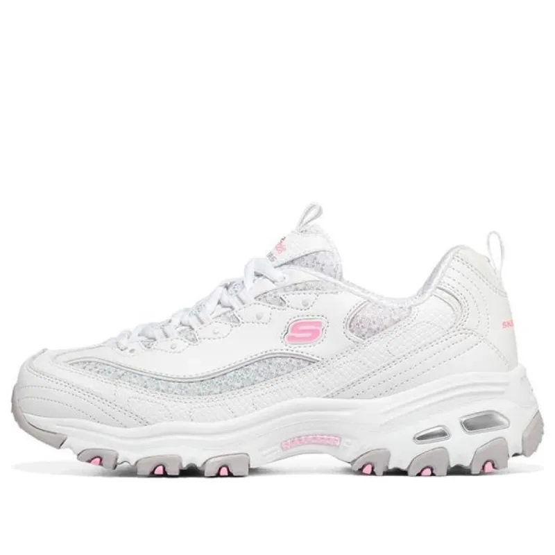 (WMNS) Skechers D'Lites 1.0 'White Pink' 149791-WPK sold by KicksCrew