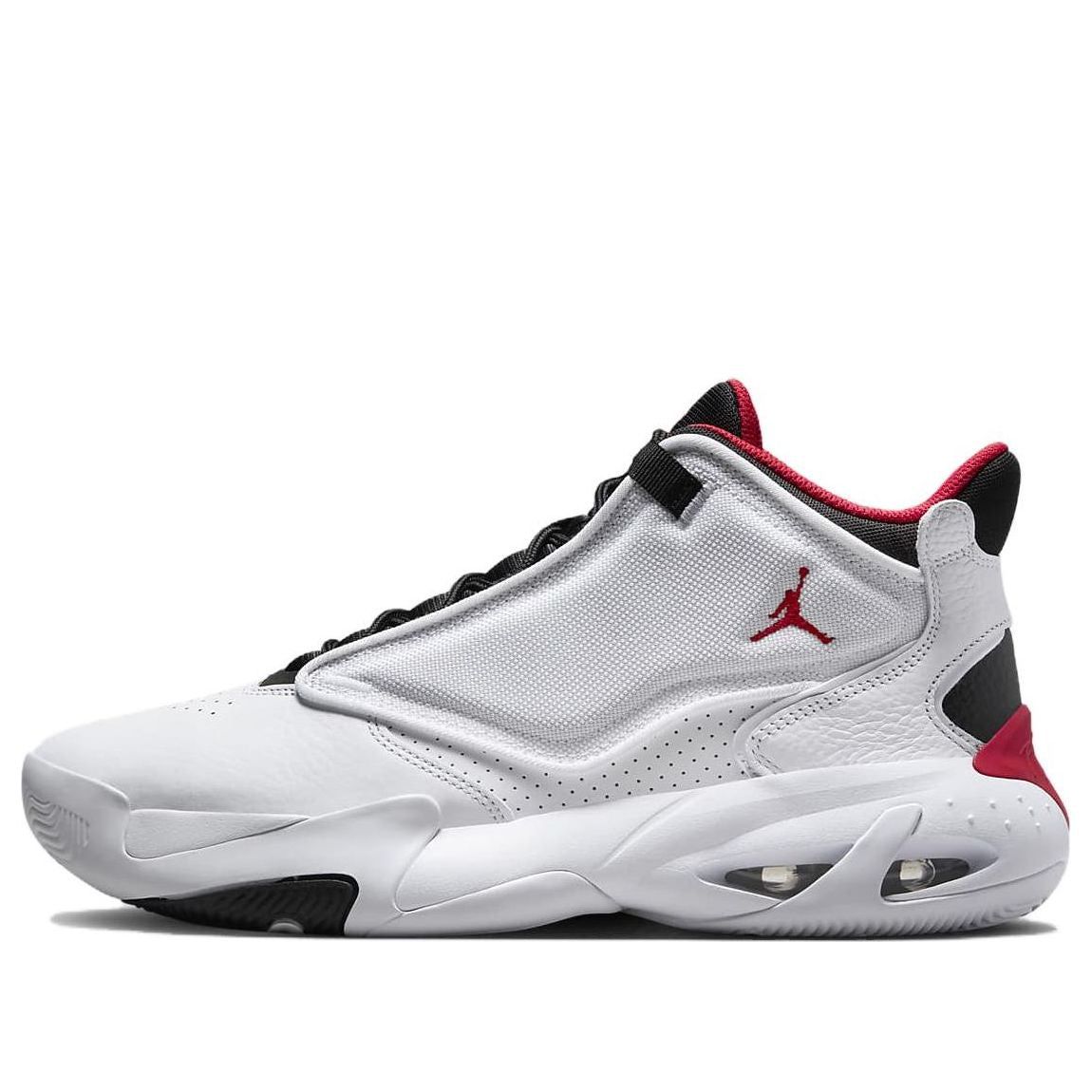 Air Jordan Max Aura 4 'White University Red' DN3687-160 sold by KicksCrew