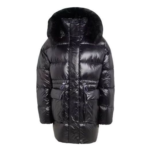 (WMNS) Adidas originals Puffed Long Fur Jackets 'Black' IR7117 sold by KicksCrew