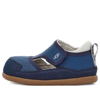 (PS) UGG Delta Closed Toe Fisherman Sandals 'Blue Brown' 1117242T-ENB sold by KicksCrew