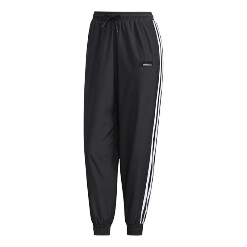 (WMNS) adidas Woven Track Pants Asia Sizing 'Black' GJ5360 sold by KicksCrew