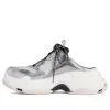 (WMNS) Balenciaga Triple S Mules 'Silver' 755686W2FWM8191 sold by KicksCrew