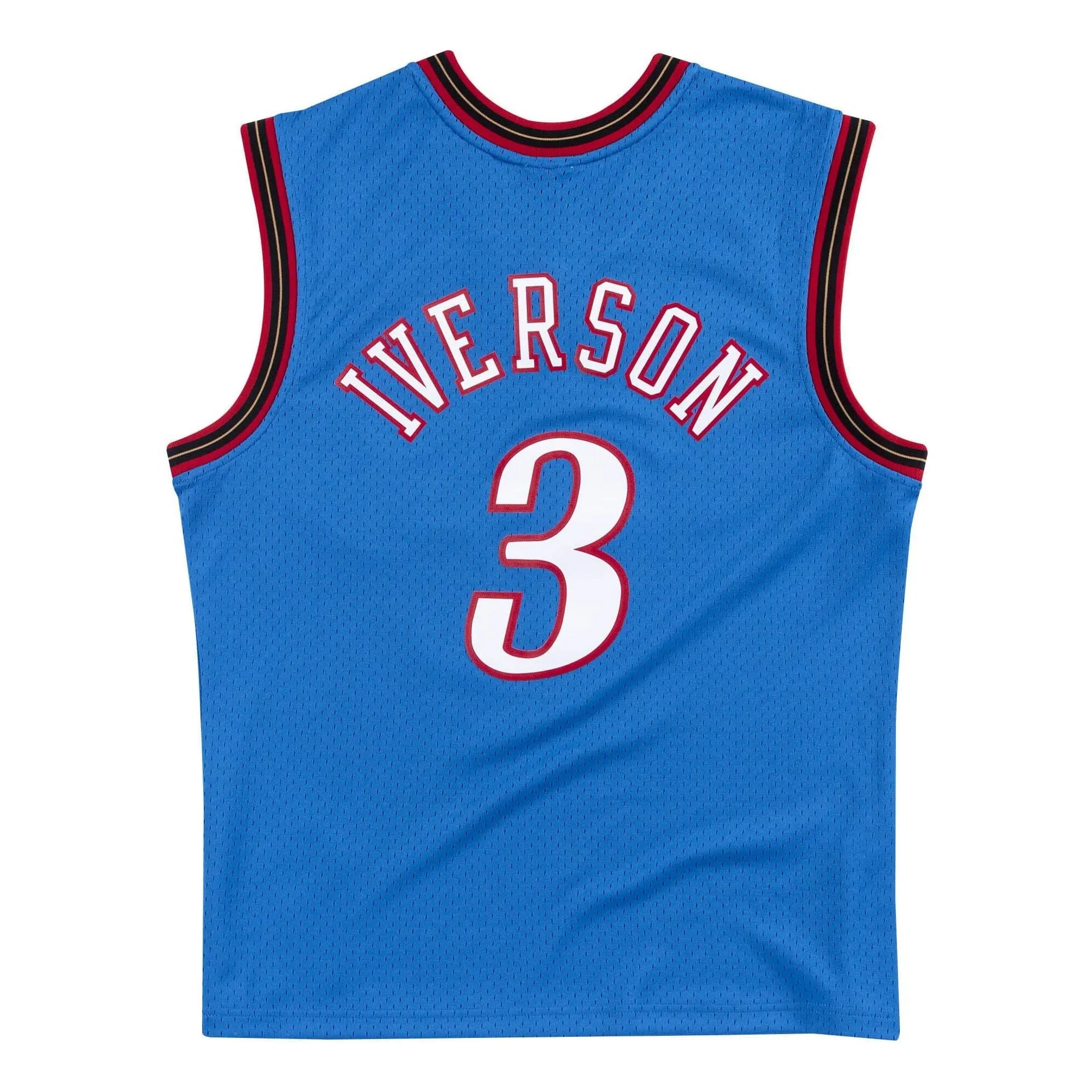 Mitchell & Ness x NBA Philadelphia 76ers 1999-2000 Swingman Jersey 'Allen Iverson 3' SMJYAC18016-P76ROYA99AIV sold by KicksCrew product image thumbnail 2