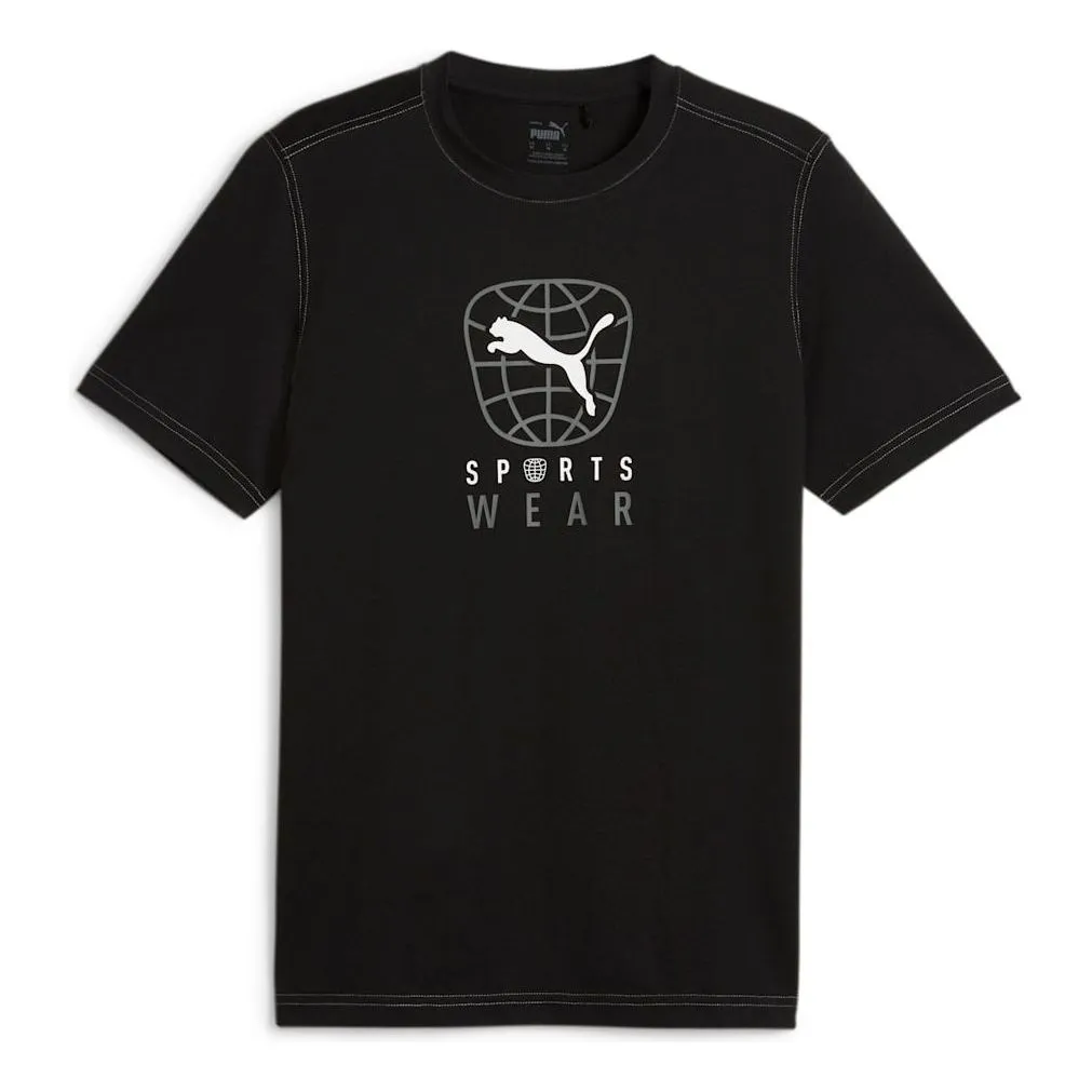 PUMA Better Sportswear Graphic T-Shirt 'Black' 679001-01 sold by KicksCrew