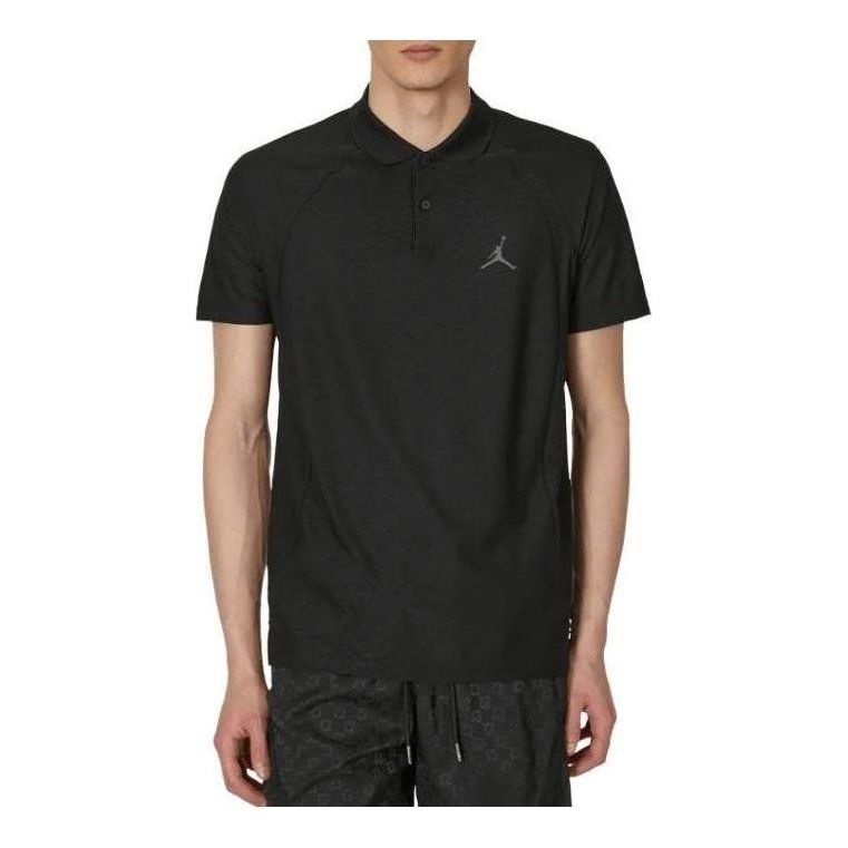 Air Jordan Dri-Fit ADV Sport Golf Shirt 'Black' DZ0548-010 sold by KicksCrew