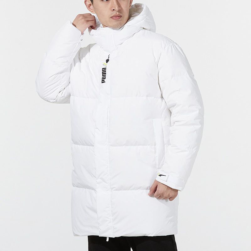 Puma Windproof Down Warm Jacket 'White' 532916-02 sold by KicksCrew product image thumbnail 5