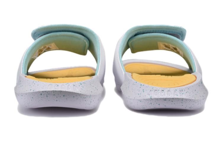 (GS) Air Jordan Hydro 6 Slides 'White Yellow' FN3431-131 sold by KicksCrew product image thumbnail 4