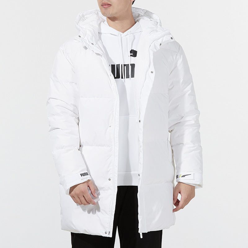 Puma Windproof Down Warm Jacket 'White' 532916-02 sold by KicksCrew product image thumbnail 3