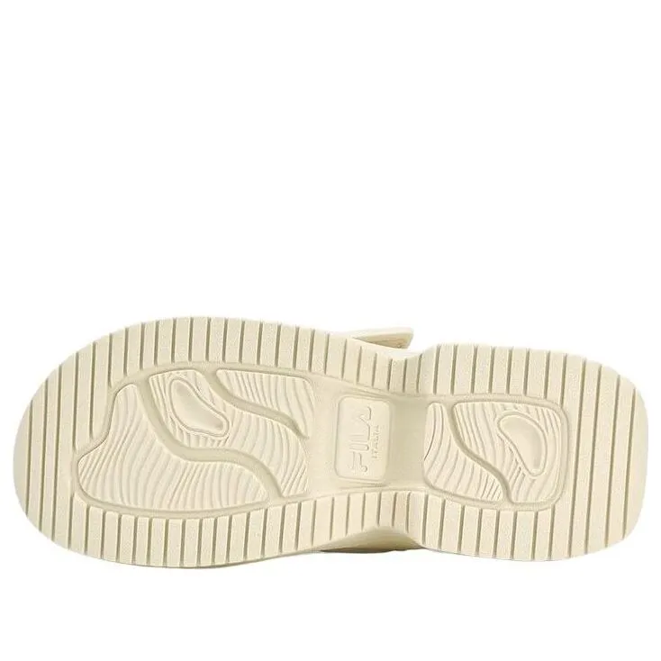 (WMNS) FILA Puff Sandal 'White' F12W321401FOM sold by KicksCrew product image thumbnail 4