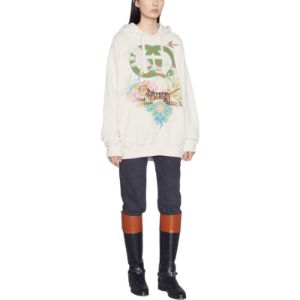 (WMNS) Gucci Tiger Interlocking G Hooded Sweatshirt 'Off-white' 615061-XJD4F-9095 sold by KicksCrew