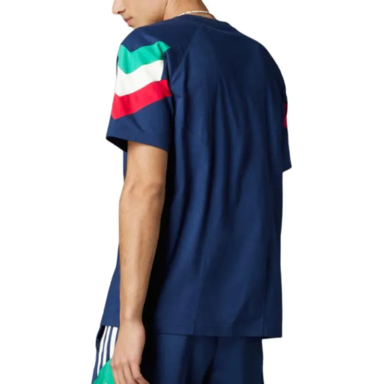 adidas Italy Originals T-Shirt 'Blue' IY4631 sold by KicksCrew product image thumbnail 3