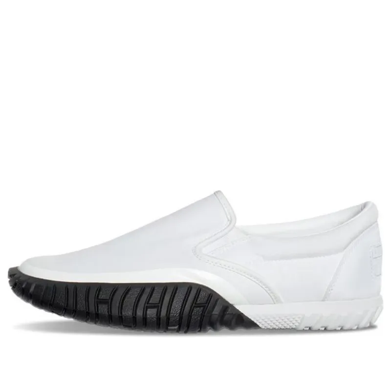 Onitsuka Tiger Duck Tiger Slip-on 'White Black' 1183C224-100 sold by KicksCrew