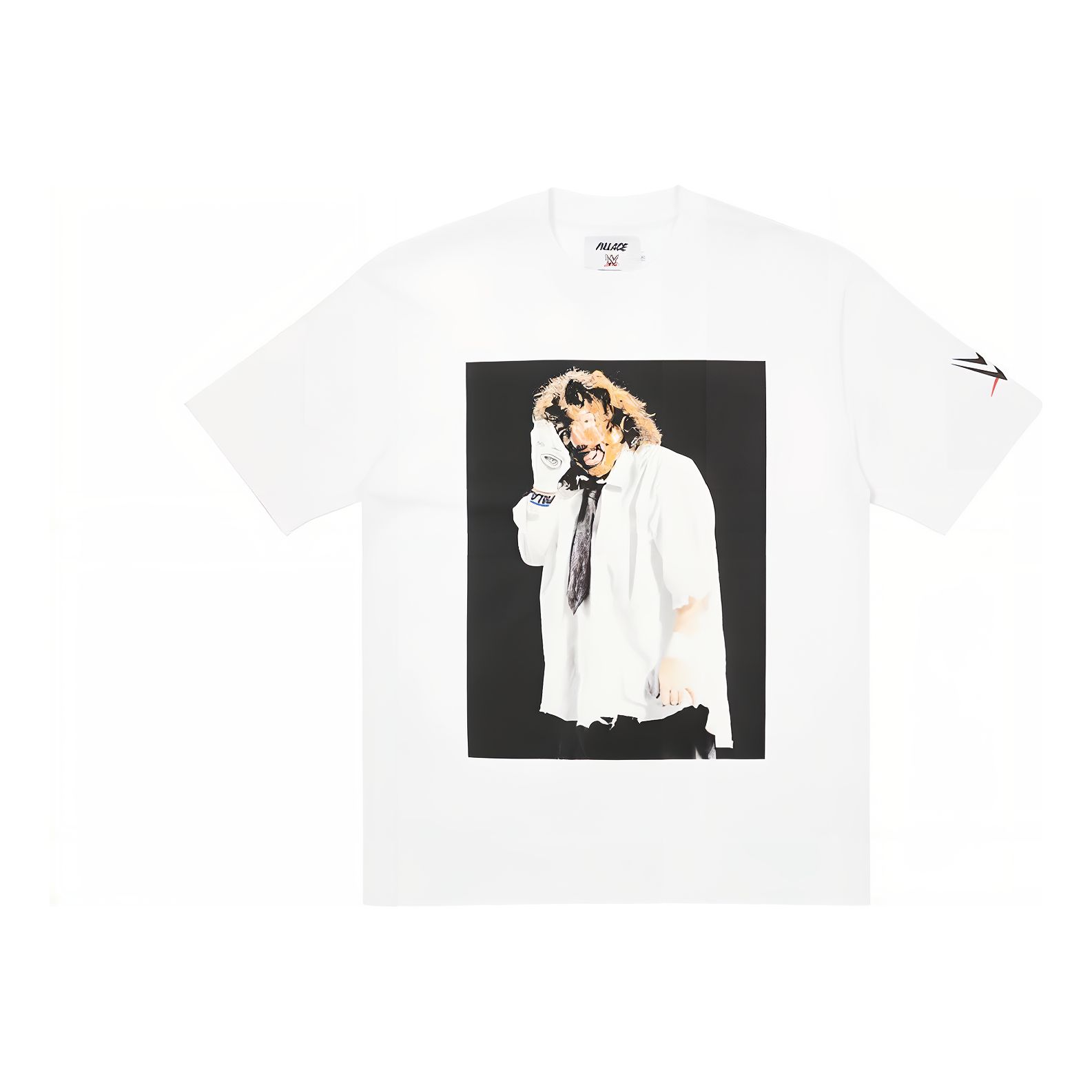 Palace X WWE SS23 T-Shirt 'White' P22TS465 sold by KicksCrew