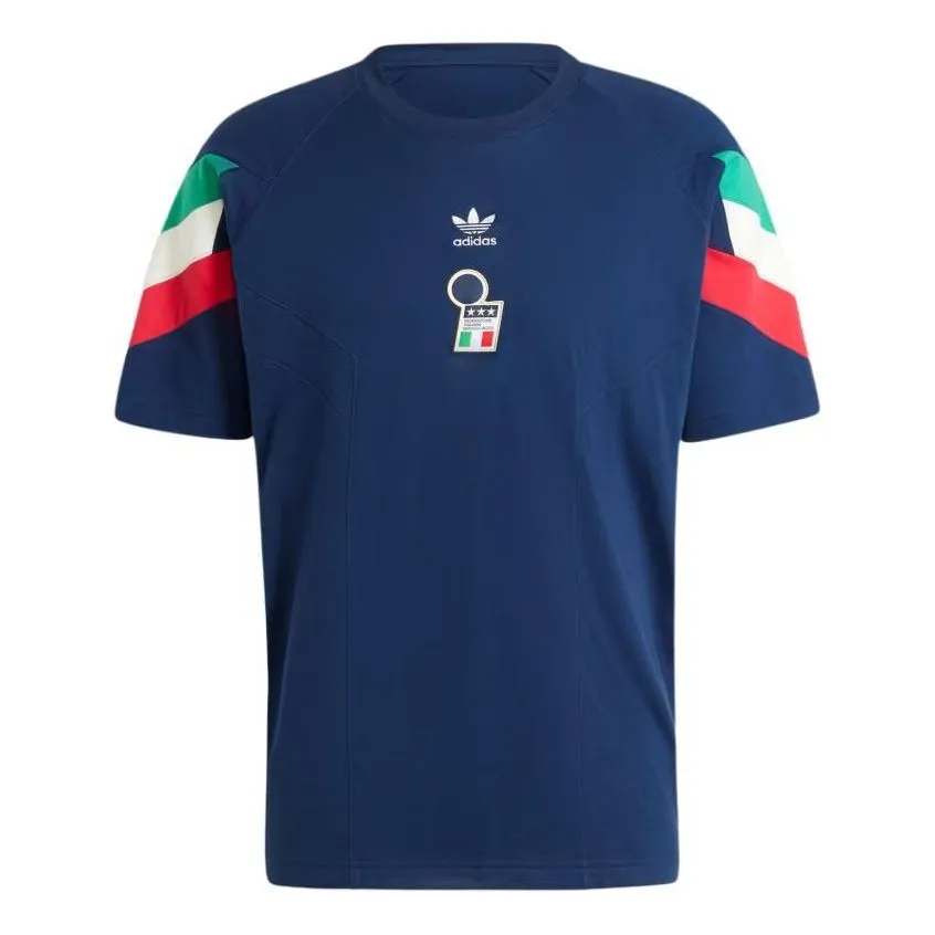 adidas Italy Originals T-Shirt 'Blue' IY4631 sold by KicksCrew