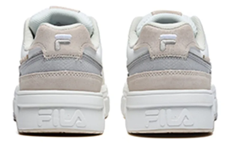 (WMNS) FILA FUSION Bank Skate Shoes 'White Grey Beige' T12W232202FBA sold by KicksCrew product image thumbnail 4