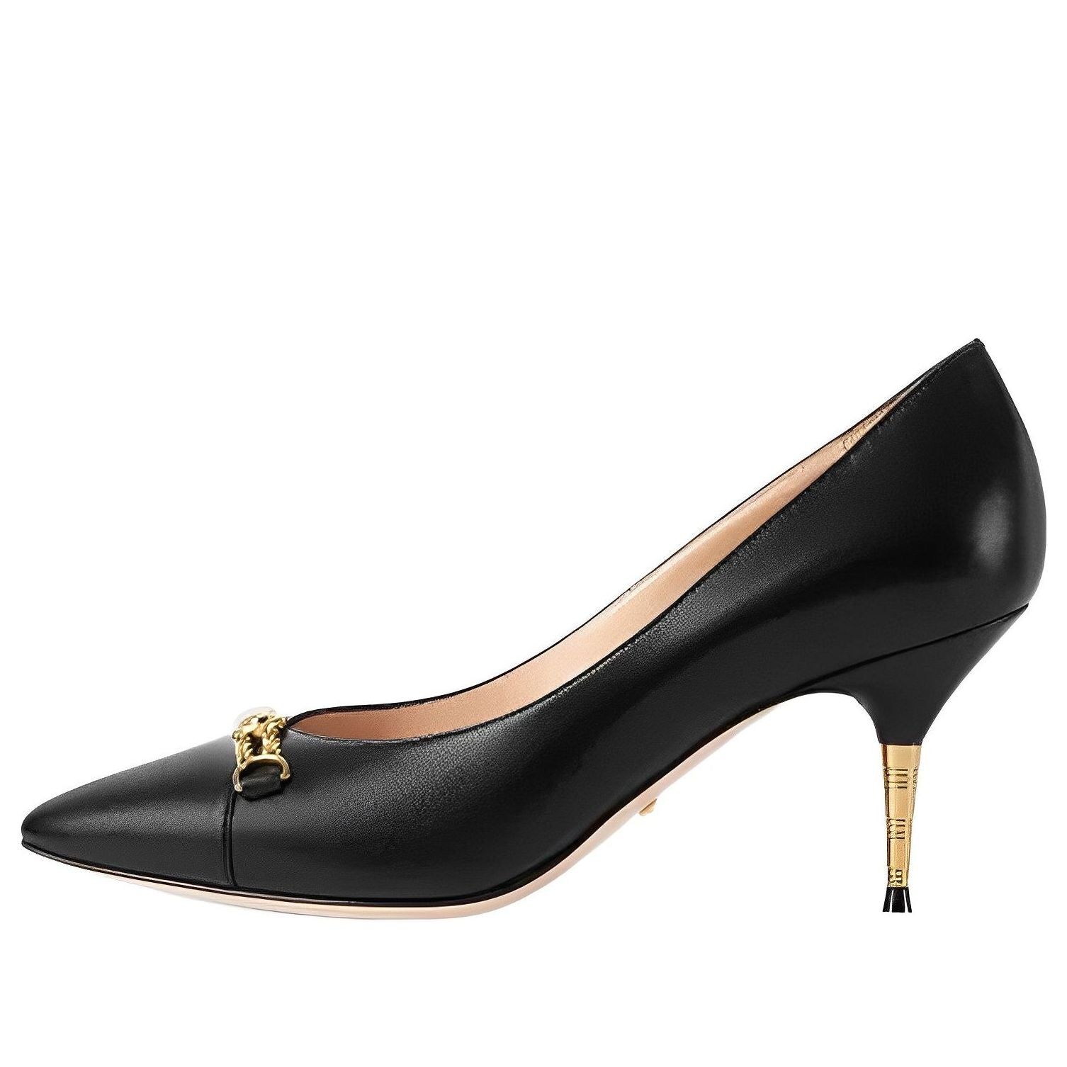 (WMNS) GUCCI Leather Pumps 'Black' 674858-C9D00-1000 sold by KicksCrew