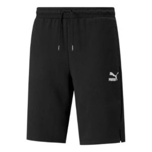 Puma Classics Logo Shorts 'Black' 535332-01 sold by KicksCrew
